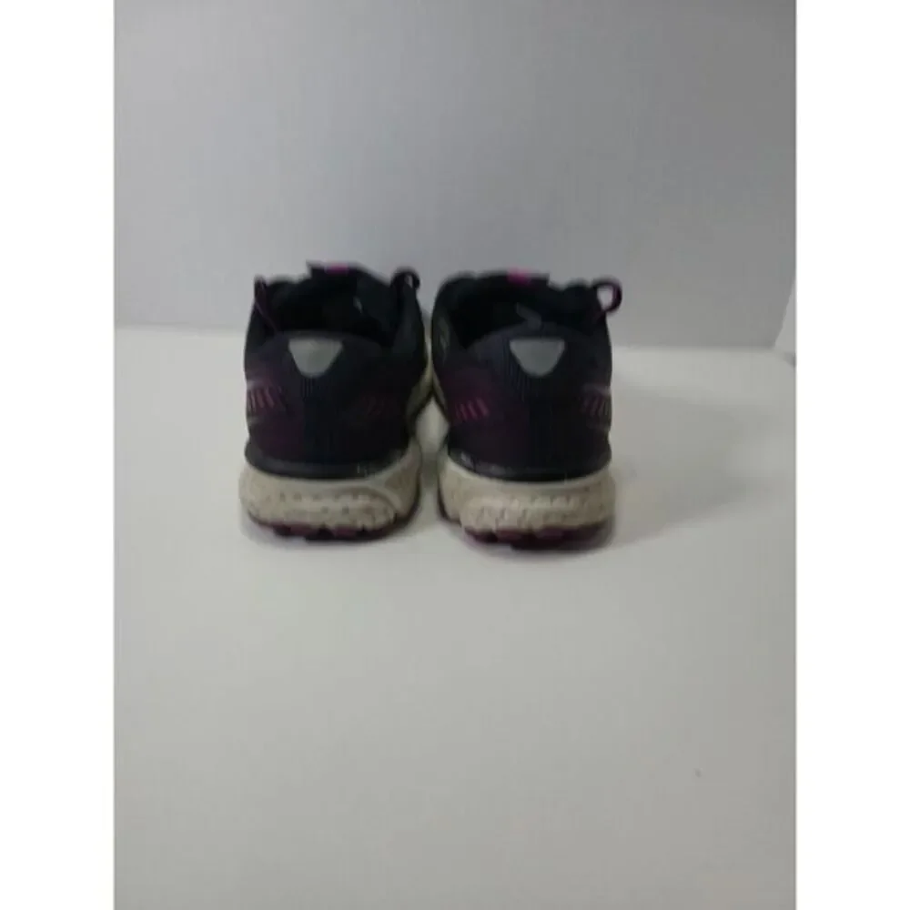Brooks Ghost 12 1203051B063 Running Shoes Women's‎ Size 7.5 Black/Plum Medium B.
